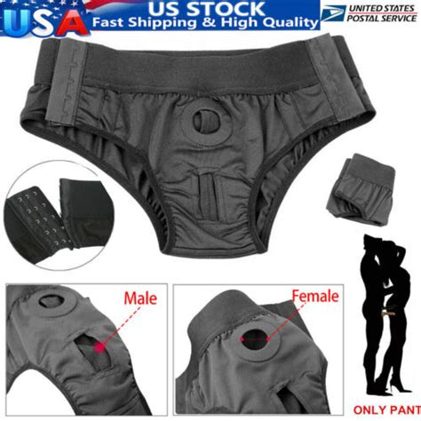 Strap On Dildo Harness Adjustable Briefs O Ring Pants Sex Toys For Women Lesbian EBay