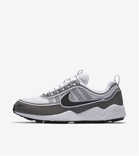 Nike Air Zoom Spiridon 'White & Light Ash'. Nike SNKRS