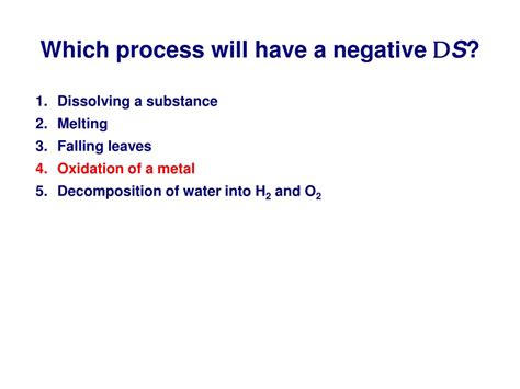 Ppt Chapter 19 Chemical Thermodynamics Powerpoint Presentation Free Download Id 496795