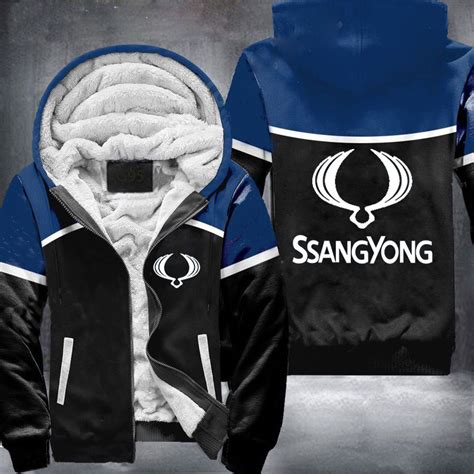 SsangYong Fleece Jacket Skyfattura