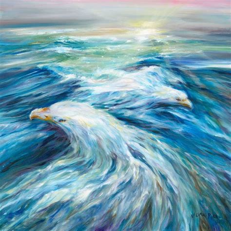Guardians Of The Waters Painting By Melani Pyke Saatchi Art Oil
