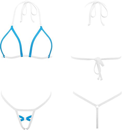 Amazon LAMORTY Extreme G String Bikini Mini Micro Bikini Slutty Sexy Exotic Sexy Bathing