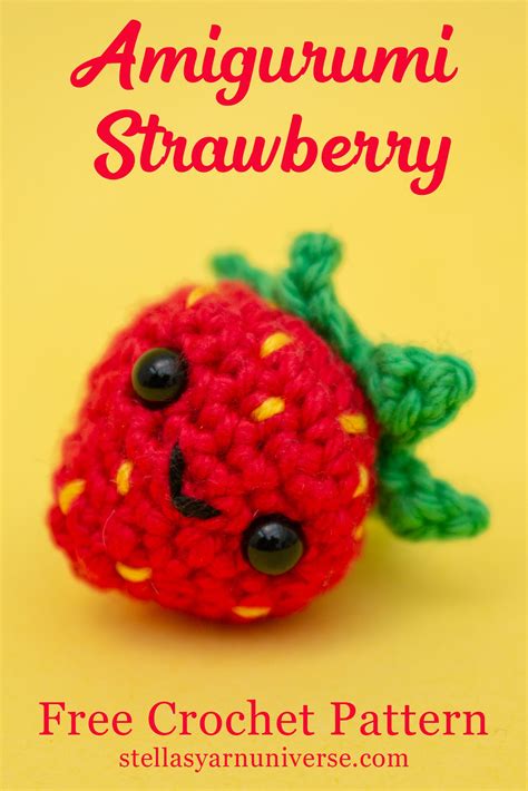 Amigurumi Strawberry Free Crochet Pattern Artofit