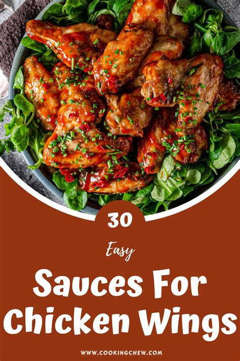 30 Sauces for Chicken Wings: Quick, Easy, & Delicious!