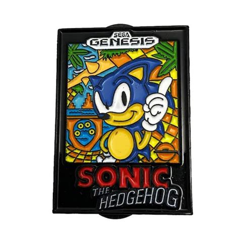 Sonic The Hedgehog Sega Genesis Box Art Rgc Huge Poster Sonic The