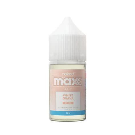 Naked Salts White Guava Ice Ml Mg LIONSDELIVER