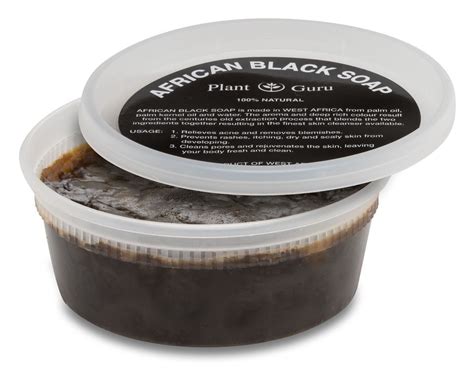 Raw African Black Soap Paste 100 Pure Natural Organic Unrefined Ghana