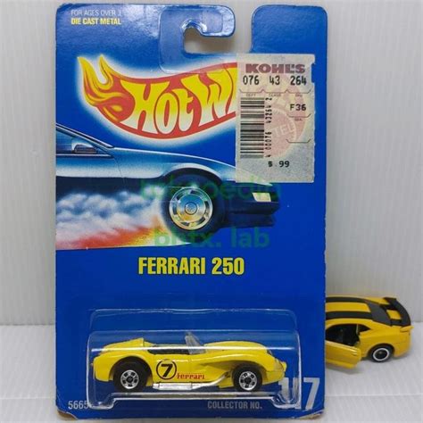 Jual Hot Wheels Ferrari Kuning Varian Velg Knalpot Shopee Indonesia