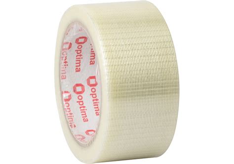 Купить Лента клейкая армированная стекловолокном 48мм х 20м Optima ...