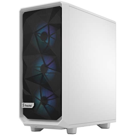 Корпус Fractal Design Meshify 2 Compact RGB White TG Clear Tint FD-C ...