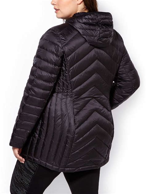 ActiveZone Plus-Size Packable Down Jacket | Penningtons