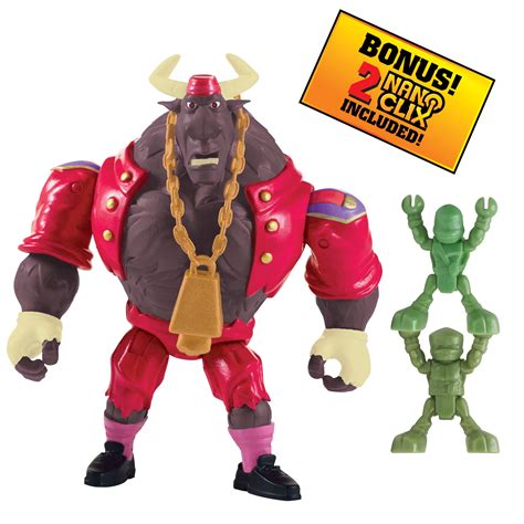 Rise Of The Teenage Mutant Ninja Turtle Bull Hop Action Figure