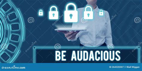 O Que É Ser Audaciosa - Legenda Conceitual Ser Audaciosa. Exposição Empresarial Assume Riscos ...