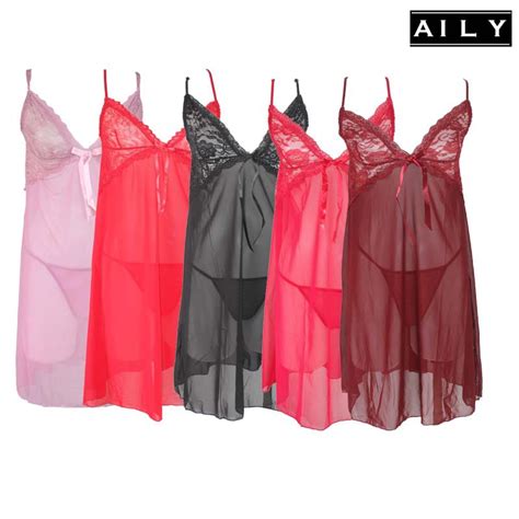 Jual Aily Lingerie Set G String Lace Wanita Shopee Indonesia