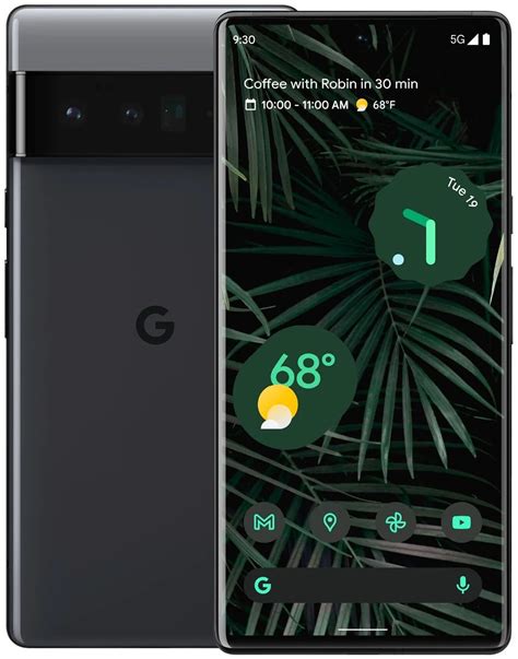 Смартфон Google Pixel 6 Pro 12/256 ГБ USA, nano SIM+eSIM, stormy black ...