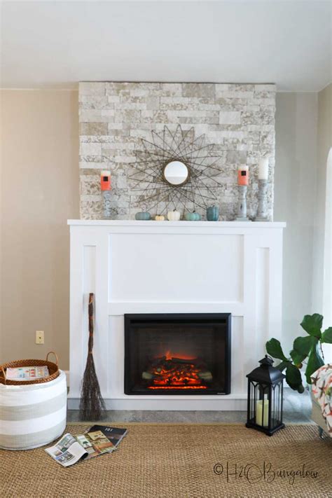 DIY Stone Fireplace Wall – Mriya.net