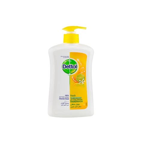 Dettol Fresh Anti Bacterial Liquid Handwash 400ml Yahyera