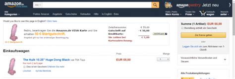 Amazon Customer Complains Finds 10 Inch Dildo In His Shopping Basket Ars Technica