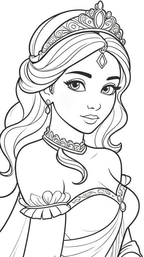 Princess Aurora Coloring Pages Free Printable In Mermaid