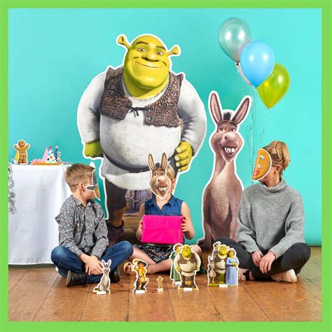 Star Cutouts Shrek Lifesized Cardboard Cutout L Animated Shrek L
