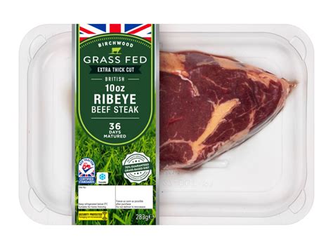 Birchwood Grass Fed 10oz British Beef 36 Day Matured R