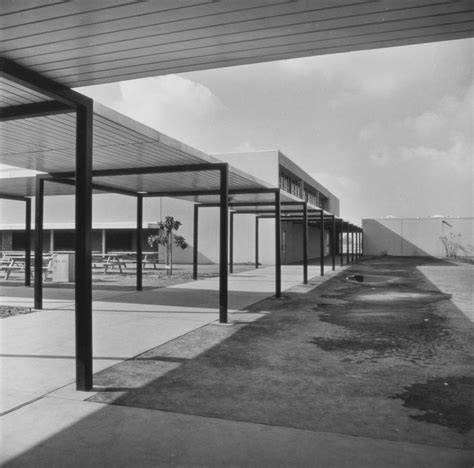 Richard Neutra Alamitos Intermediate School Garden Grove Ca Photo