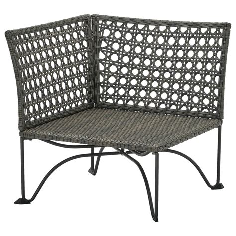 Угловая секция для сада - IKEA JUTHOLMEN, 71x73x73см, серый, ЮТХОЛЬМЕН ...