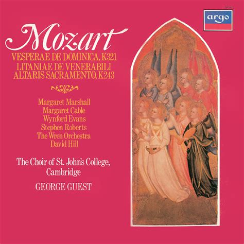 Mozart Litaniae De Venerabili Altaris Sacramento In E Flat K