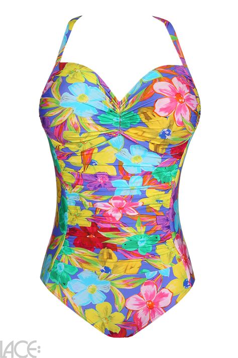 Primadonna Swim Sazan Badpak Met Shaping Effect F I Cup Lace Lingerie Nl