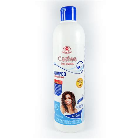 Shampoo Cachos Super Definidos Nutry Cap Ml Nutry Cap Cosm Ticos