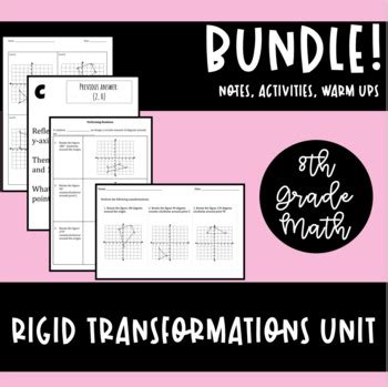 Rigid Transformations Bundles Translations Reflections Rotations