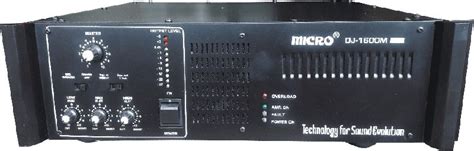 Electric Micro Mono Channel Amplifier For Electrical Use Feature