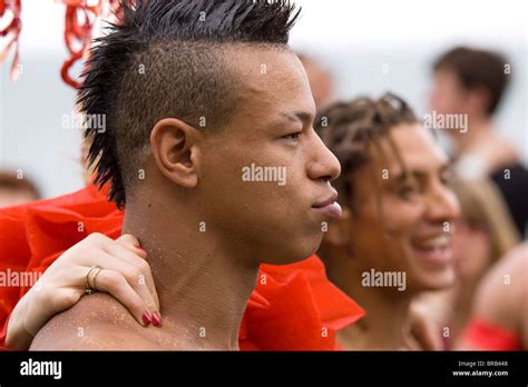 Gay Pride Parade Brighton Stock Photo Alamy