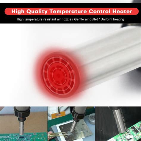 Heat Gun DIY Electric 9 Nozzles Tool Hot Air Gun Embossing Drying Paint Stripper EBay