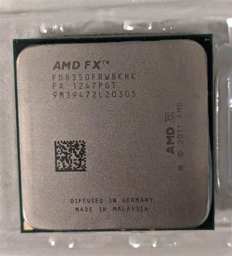 AMD FX-8350 4.0GHz 8-Core CPU Processor FD8350FRW8KHK Socket AM3+ for ...