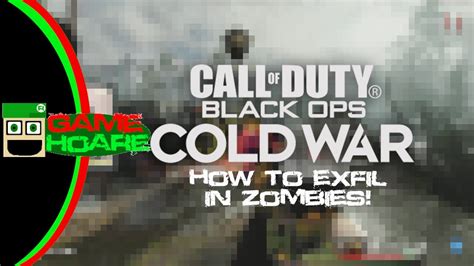 How To Exfil Every Time Cod Cold War Zombies Youtube