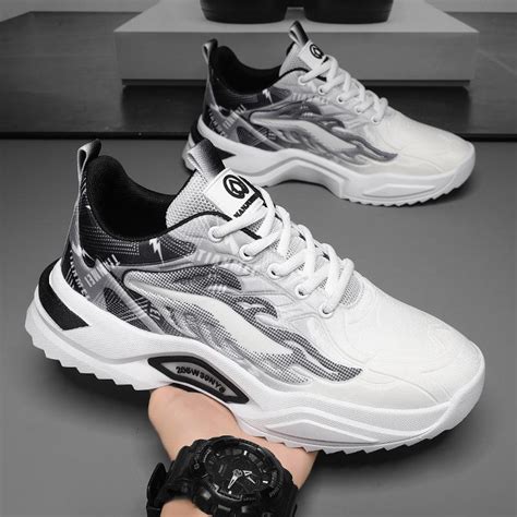 Купить Мужская обувь, кроссовки, осень 2024, новые спортивные туфли с ...