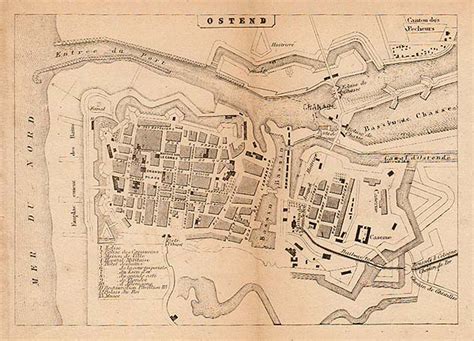 ostend antique map