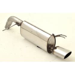 Sport Exhaust Silencer Hyundai I20 ECE Approval 970405 X Races