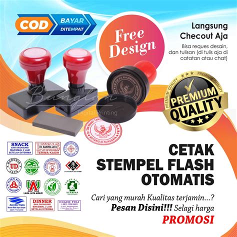 jual stempel custom  desain stempel perusahaan logo nama tanda