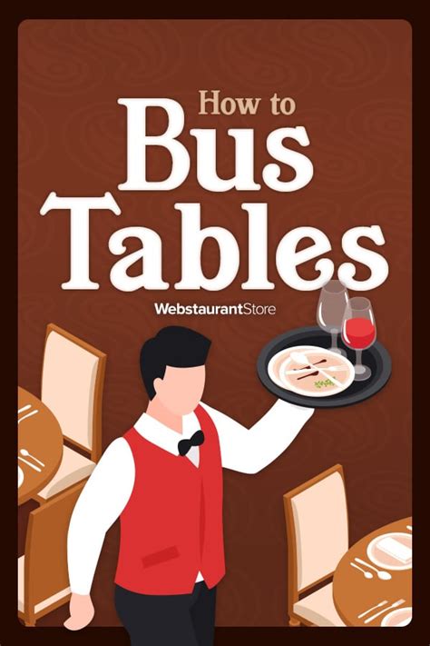 Bussing Tables Tips | Cabinets Matttroy