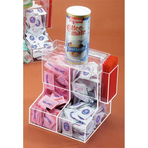 Cal Mil 788 2 Bin Coffee Condiment Organizer Condiments Kaffee