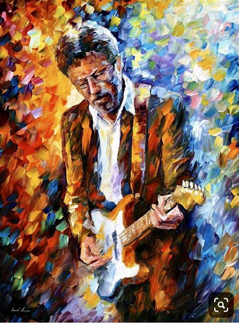 ERIC CLAPTON | Musical art, Music wall art, Painting