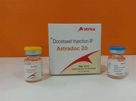 Astradoc Docetaxel Injection 20mg 0 5ml At Best Price In Hyderabad