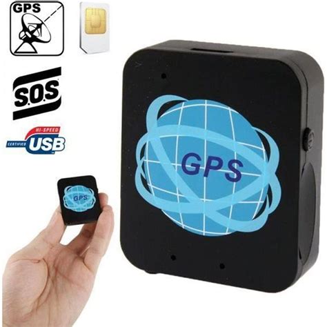 Mini Traceur GPS Tracker Gprs Micro Espion GSM Rappel Automatique Sos