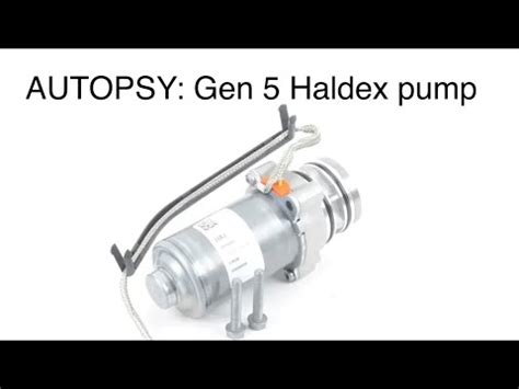 Why Do Haldex Pumps Fail Youtube