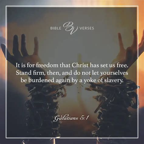 Bible Verses About Freedom