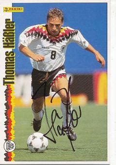 Kelocks Autogramme Thomas H Ler Panini Dfb Weltmeister Wm