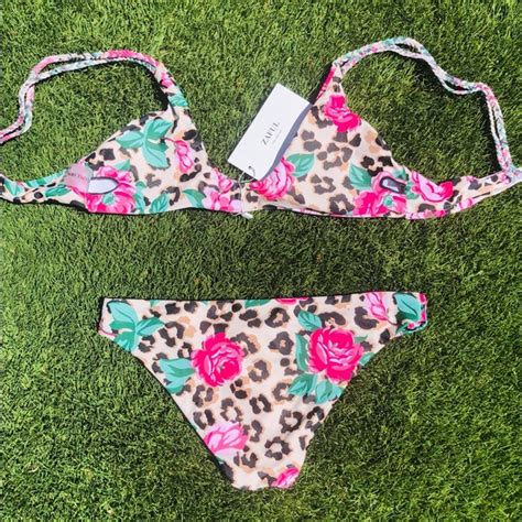 Swim Nwt Multicolored Two Piece Bikini Poshmark