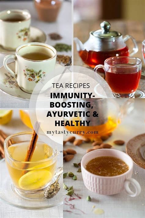 Immunity Boosting Tea Recipes - mytastycurry.com